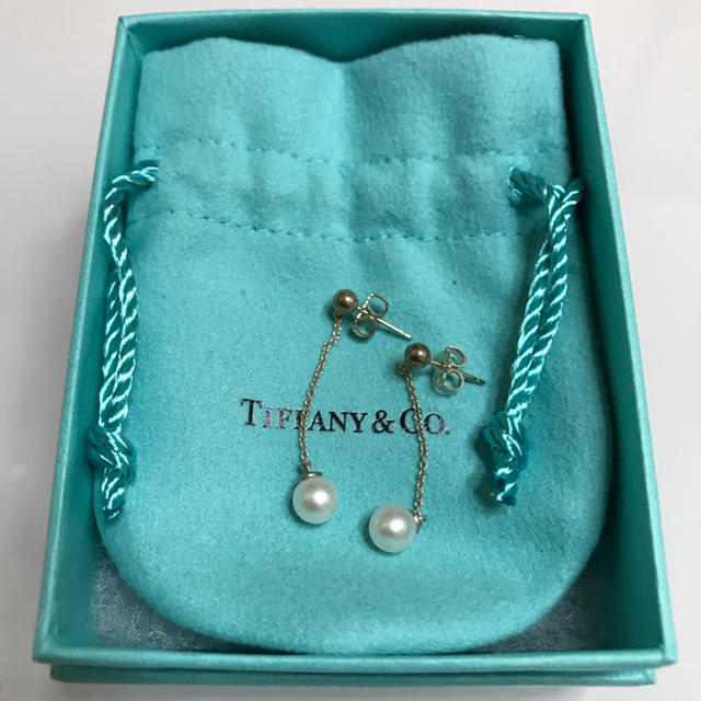 新品&未使用 Tiffany パールピアス