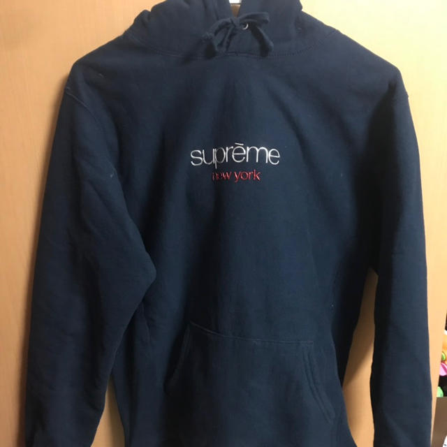【即納！最大半額！】 - Supreme Supreme M sweatshirt logo classic 16aw パーカー