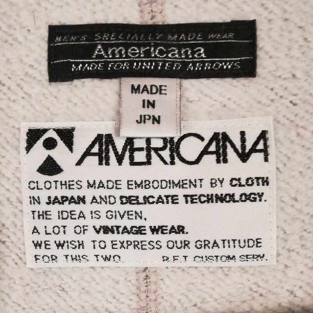 AMERICANA(アメリカーナ)のAMERICANA スウェット グレー メンズのトップス(スウェット)の商品写真