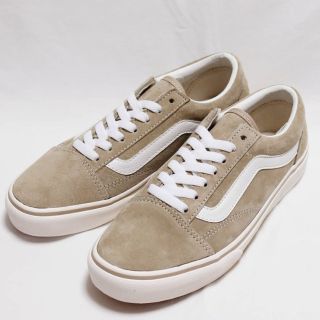 ヴァンズ(VANS)の《新品》VANS oldskool ベージュ 24.5cm(スニーカー)