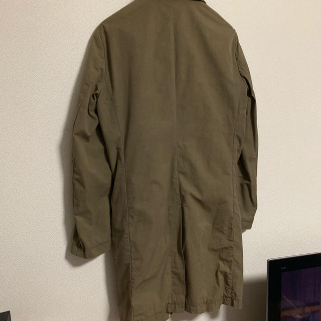 ATTACHIMENT(アタッチメント)のアタッチメント ステンカラー コート カーキ S メンズのジャケット/アウター(ステンカラーコート)の商品写真