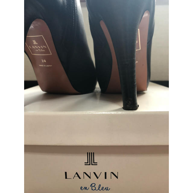 LANVIN en Bleu(ランバンオンブルー)のLANVIN en Bleu レディースの靴/シューズ(ブーティ)の商品写真