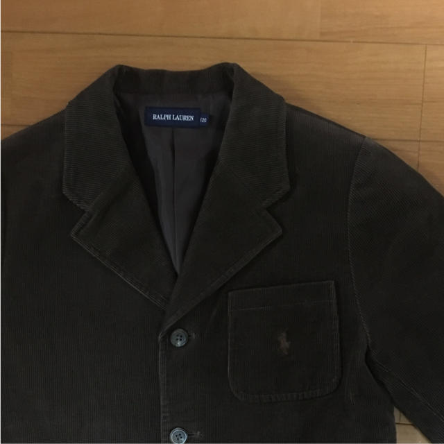 Ralph Lauren(ラルフローレン)のラルフ ローレン コーデュロイ ジャケット 120㎝ キッズ/ベビー/マタニティのキッズ服男の子用(90cm~)(ジャケット/上着)の商品写真