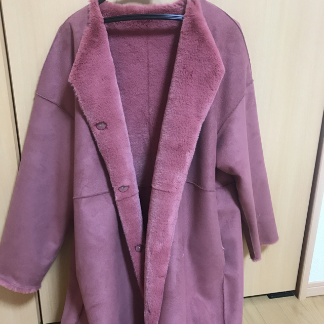 Ameri VINTAGE(アメリヴィンテージ)のameri vintage 2WAY SOFT BOA LONG COAT  レディースのジャケット/アウター(ロングコート)の商品写真