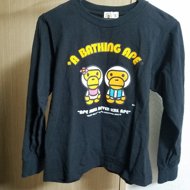 A BATHING APE(アベイシングエイプ)の♡BATHINGAPE ♡　トレーナー キッズ/ベビー/マタニティのキッズ/ベビー/マタニティ その他(その他)の商品写真