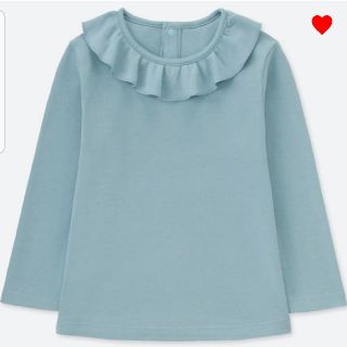 ユニクロ(UNIQLO)の明日まで特価☆新品未使用！ユニクロ キッズ 長袖Tシャツ 100サイズ(Tシャツ/カットソー)