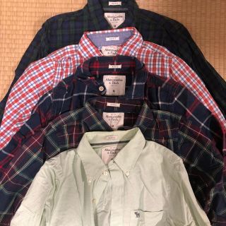 アバクロンビーアンドフィッチ(Abercrombie&Fitch)のアバクロ チェックシャツ 9枚セット おまけ付き(シャツ)