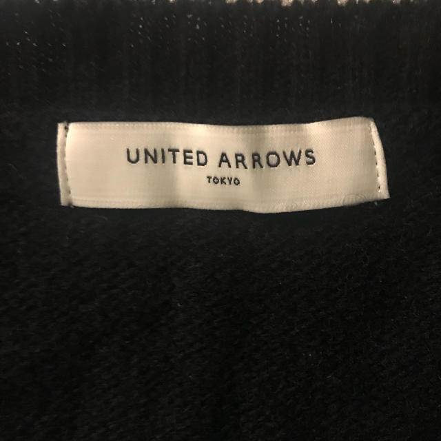 UNITED ARROWS(ユナイテッドアローズ)のニットワンピース レディースのワンピース(ひざ丈ワンピース)の商品写真