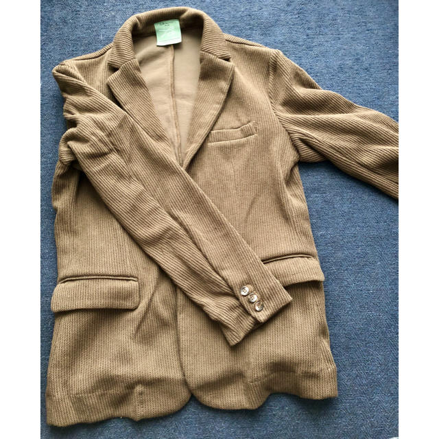 Italinan casual single jacket / KHAKI メンズのジャケット/アウター(テーラードジャケット)の商品写真