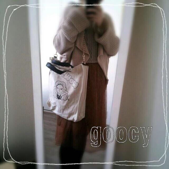 goocy(グースィー)のgoocy♡トートバッグ レディースのバッグ(トートバッグ)の商品写真
