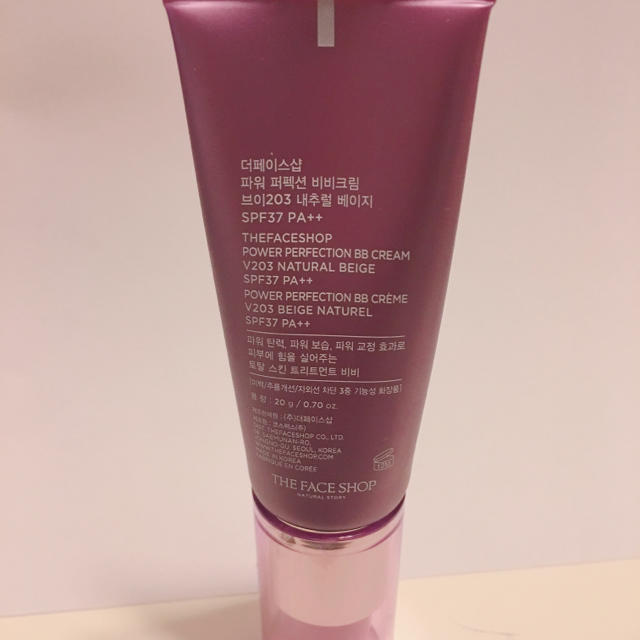 THE FACE SHOP(ザフェイスショップ)のザフェイスショップ♪BBクリームSPF37PA++ コスメ/美容のベースメイク/化粧品(BBクリーム)の商品写真