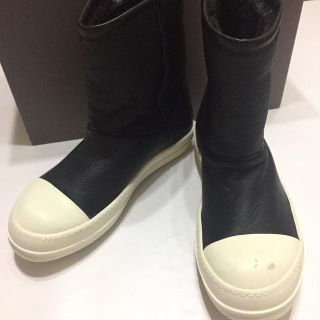 リックオウエンス(Rick Owens)のRick Owens ショートブーツ 新品 リックオウエンス レザー スニーカー(スニーカー)