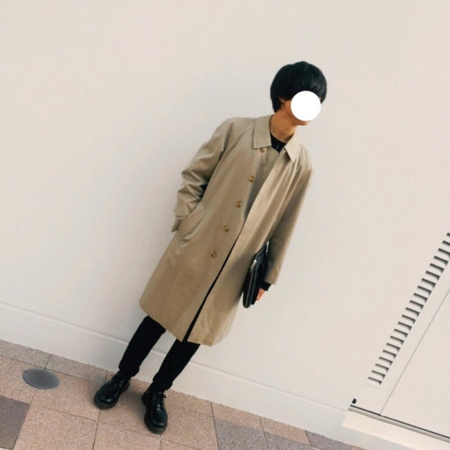 AQUASCUTUM ステンカラーコート メンズ