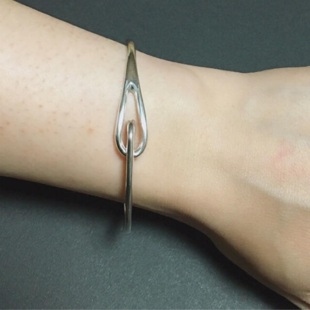 Tiffany ティファニー ダブルループ バングル シルバー