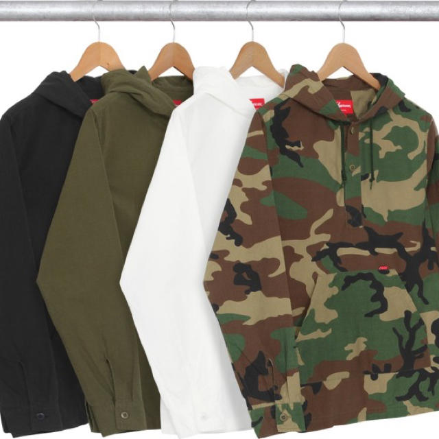 Supreme - supreme hooded ripstop pullover shirts