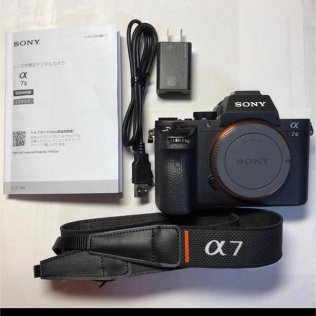 SONY(ソニー)のSony a7iiレンズのみ50mmf1.8 シャターカウント1769 スマホ/家電/カメラのカメラ(ミラーレス一眼)の商品写真