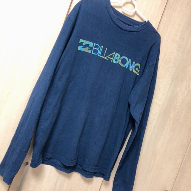billabong(ビラボン)のBILLABONG ロンT ネイビー メンズのトップス(Tシャツ/カットソー(七分/長袖))の商品写真