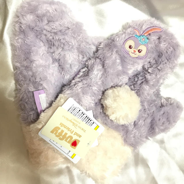 Disney(ディズニー)のTDS♡ステラルー もこもこミトン♡手袋♡新品 レディースのファッション小物(手袋)の商品写真