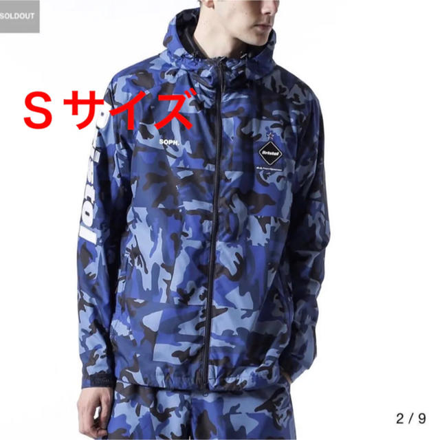 FCRB  18ss  CAMOUFLAGE PRACTICE JACKET