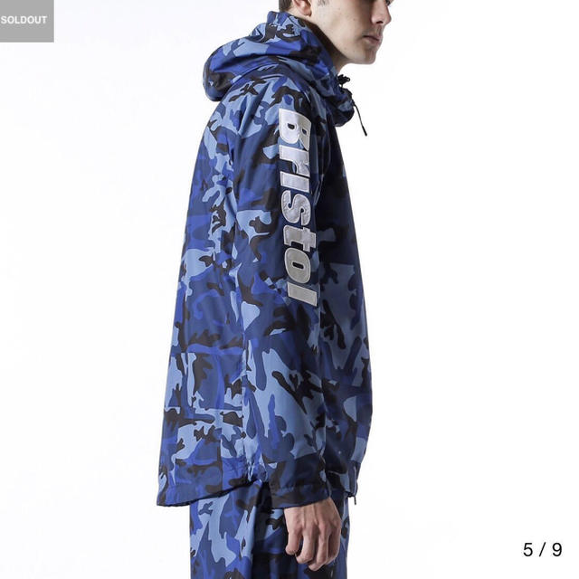 FCRB  18ss  CAMOUFLAGE PRACTICE JACKET