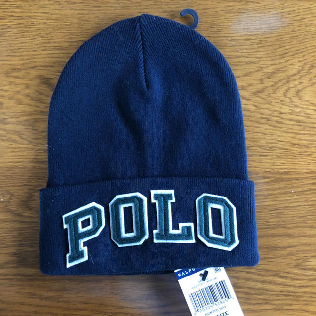 Ralph Lauren(ラルフローレン)の新品タグ付き Polo Ralph Lauren ニット帽 メンズの帽子(ニット帽/ビーニー)の商品写真