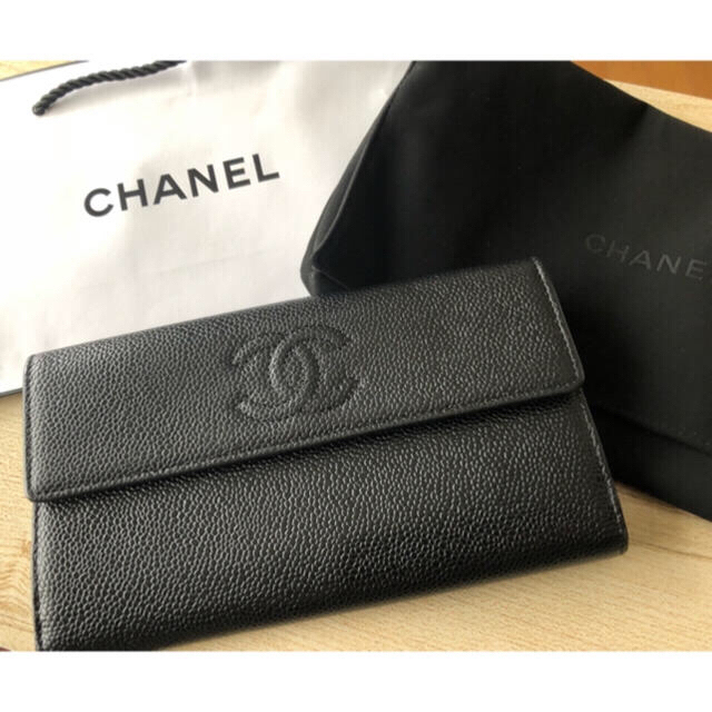 CHANEL(シャネル)のmkkk921 様専用/CHANELダブルホック長財布 レディースのファッション小物(財布)の商品写真