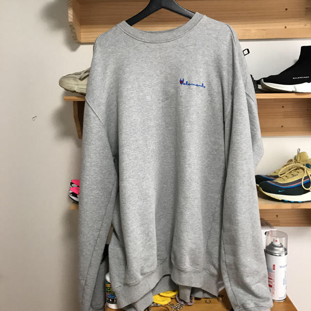 新作グッ Balenciaga - vetements champion スウェット スウェット