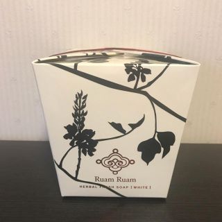 コスメキッチン(Cosme Kitchen)のRuam Ruam ルアンルアン ハーバルフレッシュソープ ポット 生石けん(洗顔料)