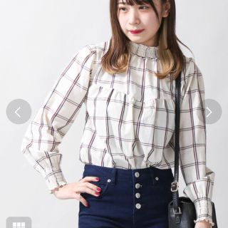 ウィゴー(WEGO)のハイネックブラウス(シャツ/ブラウス(長袖/七分))