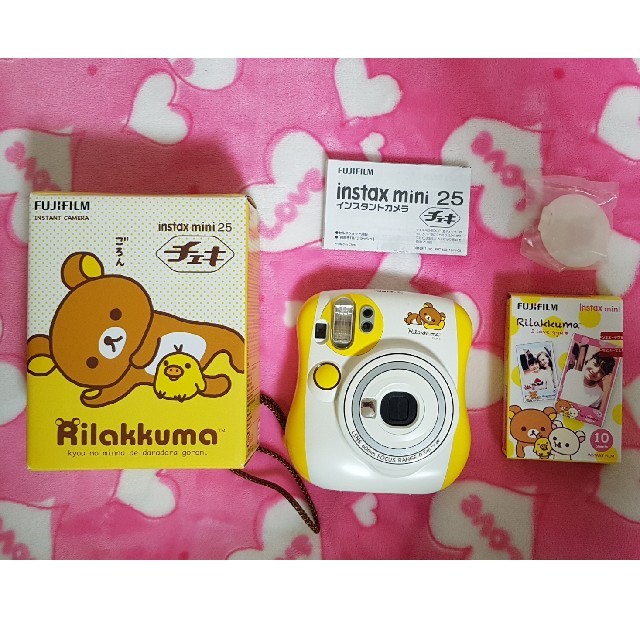 インスタントカメラ チェキ instax mini 25 リラックマ