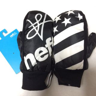 ネフ(Neff)の【新品】 neff デザイン ミトン グローブ スキー スノーボード 数量限定(アクセサリー)