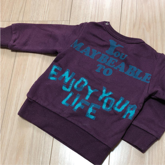 e.a.B(エーアーベー)のeabトレーナー 90 キッズ/ベビー/マタニティのキッズ服男の子用(90cm~)(Tシャツ/カットソー)の商品写真