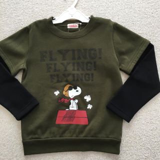 スヌーピー(SNOOPY)のスヌーピー トレーナー 新品120㎝(Tシャツ/カットソー)