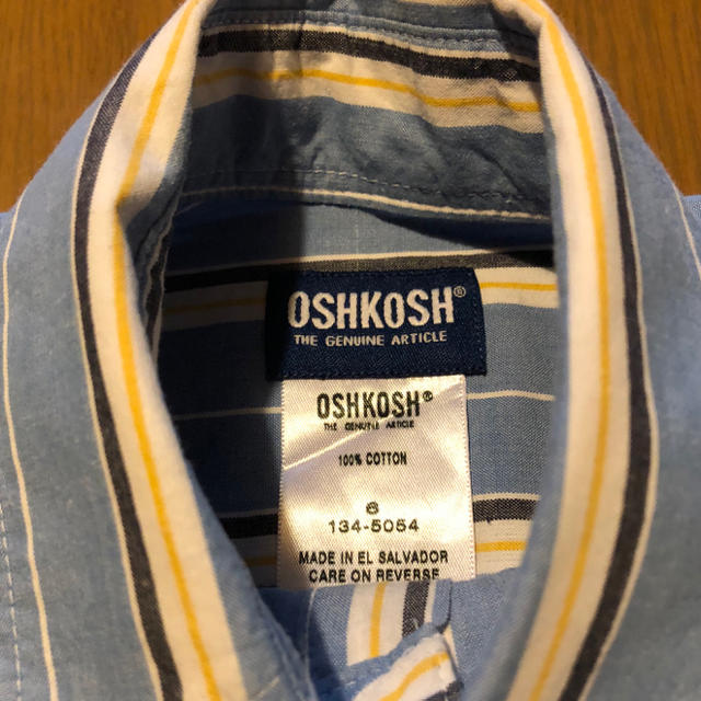 OshKosh(オシュコシュ)のオシュコシュ  キッズ フォーマルシャツ  130 キッズ/ベビー/マタニティのキッズ服男の子用(90cm~)(ドレス/フォーマル)の商品写真
