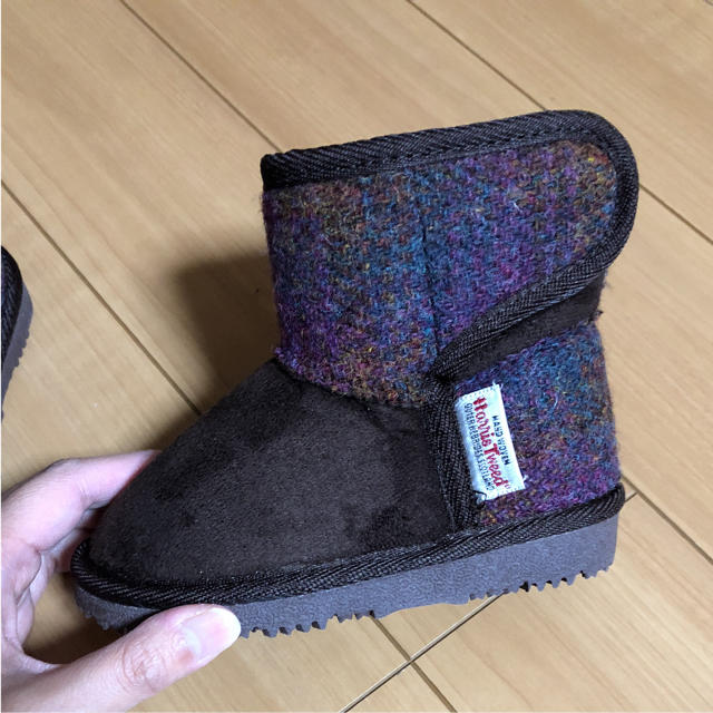 Harris Tweed(ハリスツイード)のハリスツイード    ブーツ  14.0センチ キッズ/ベビー/マタニティのベビー靴/シューズ(~14cm)(スニーカー)の商品写真