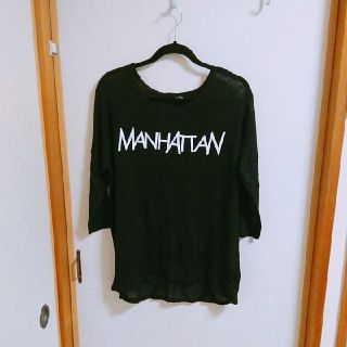 エイチアンドエム(H&M)のH&MカットソーＬサイズ(カットソー(長袖/七分))