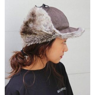 アングリッド(Ungrid)の2018.aw ungrid コーデュロイフライトCAP(キャップ)