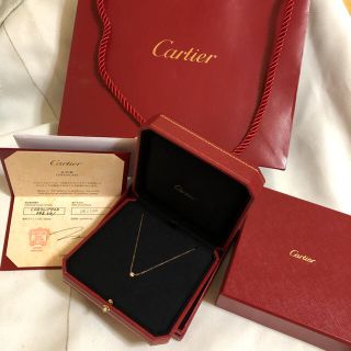 カルティエ(Cartier)の【お値下げ可】カルティエ ディアマンレジェ ピンクゴールド(ネックレス)