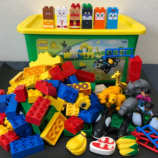 レゴ(Lego)のレゴ デュプロ　楽しいどうぶつえん 7338 アンパンマンのおまけ付き(積み木/ブロック)