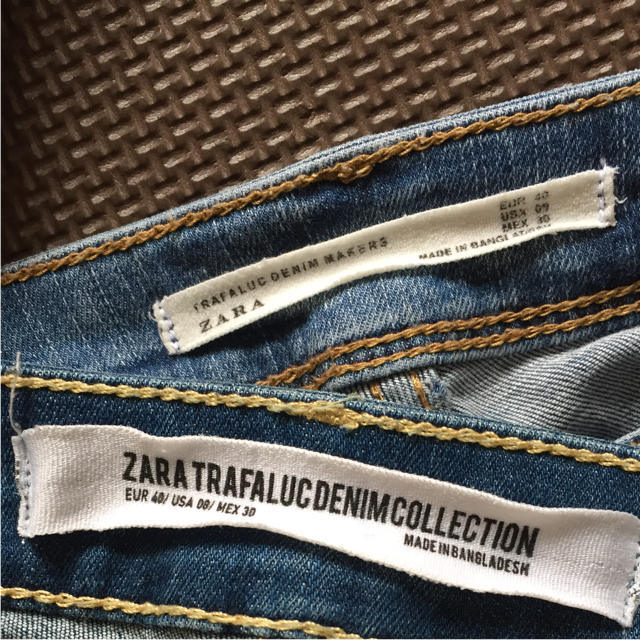 ZARA(ザラ)のZARA ダメージデニム レディースのパンツ(デニム/ジーンズ)の商品写真