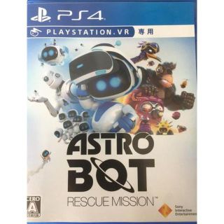 プレイステーションヴィーアール(PlayStation VR)のPS4 ASTRO BOT RESCUE MISSION (VR専用)(家庭用ゲームソフト)