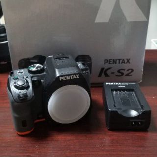 ペンタックス(PENTAX)のoby様専用　PENTAX K-S2　Wズームレンズキット(ブラック＆オレンジ)(デジタル一眼)