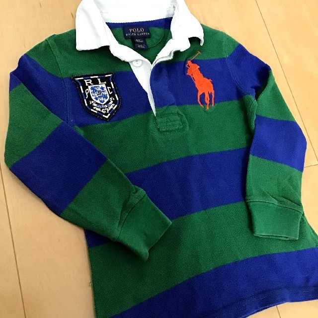 POLO RALPH LAUREN(ポロラルフローレン)のラガーシャツ キッズ/ベビー/マタニティのキッズ服男の子用(90cm~)(Tシャツ/カットソー)の商品写真