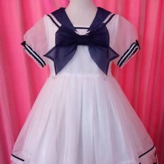 アンジェリックプリティー(Angelic Pretty)の♡さく様専用♡シャーベットマリンOP(ひざ丈ワンピース)