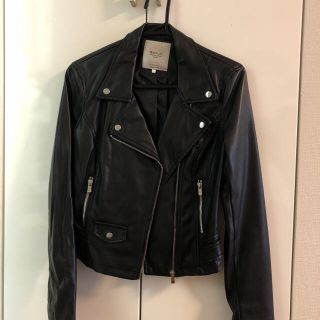 ザラ(ZARA)のreina様専用！ザラ＊ライダースジャケット＊黒(ライダースジャケット)