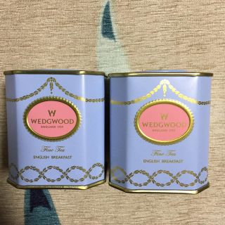 ウェッジウッド(WEDGWOOD)のウエッジウッド 紅茶 空き缶 2個セット(その他)