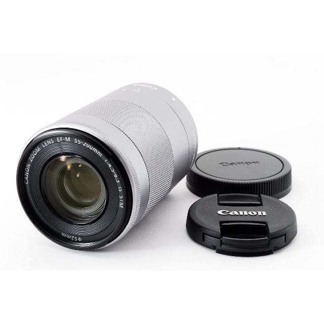 ❤️新品❤️キャノン Canon EF-M 55-200mm 望遠レンズ♪レンズ