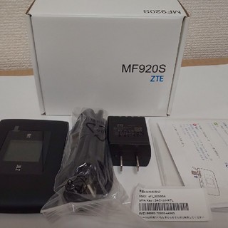 ZTE MF920S モバイルルーター(PC周辺機器)