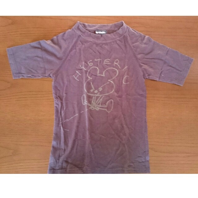HYSTERIC GLAMOUR(ヒステリックグラマー)のhys 五分丈 Tシャツ レディースのトップス(Tシャツ(半袖/袖なし))の商品写真