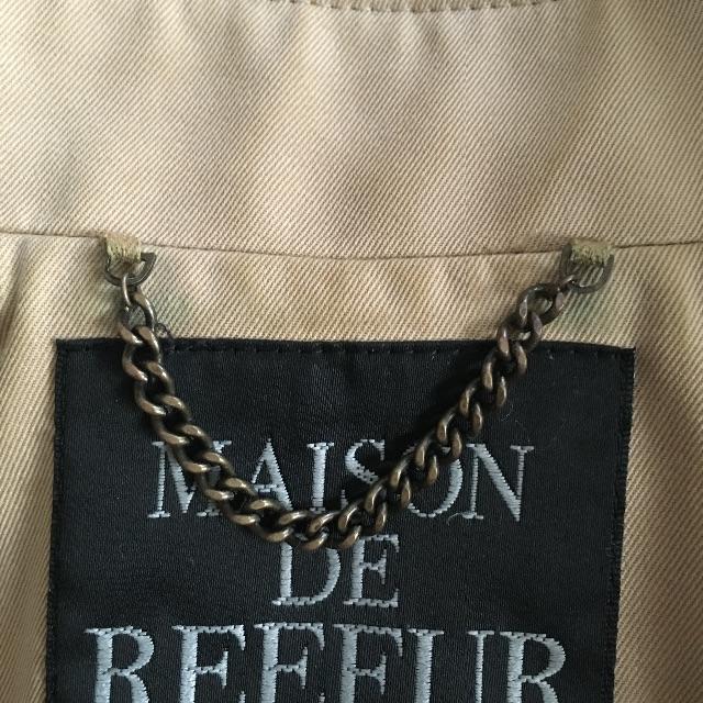 Maison de Reefur(メゾンドリーファー)のメゾンドリーファー♡ドレス トレンチコート ベージュ 梨花 レディースのジャケット/アウター(トレンチコート)の商品写真